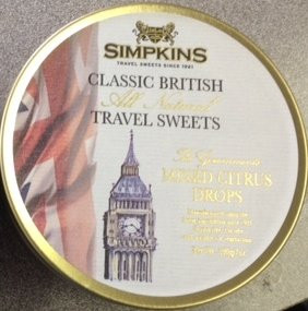 Simpkins Big Ben Mixed Citrus Travel Sweets 7 Oz X 3