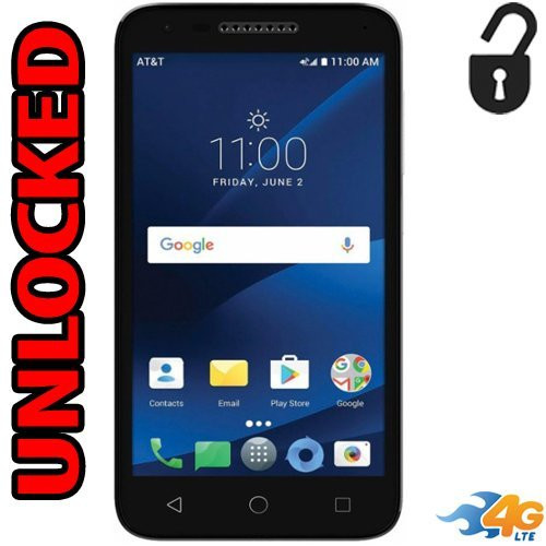 Alcatel CameoX 4G LTE Unlocked 5044R 5 inch 16GB Usa Latin & Caribbean Bands Android 7.0