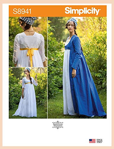 Simplicity Sewing Pattern S8941 R5 Misses Costume by American Duchess  Size 14-16-18-20-22