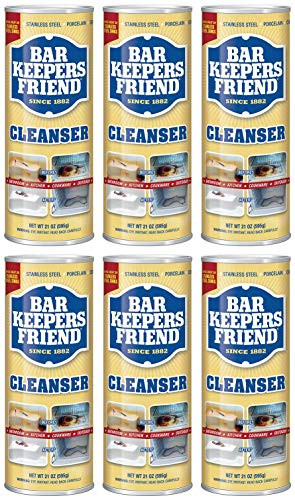Bar Keepers Friend Powdered Cleanser 21-Ounces -6-Pack-