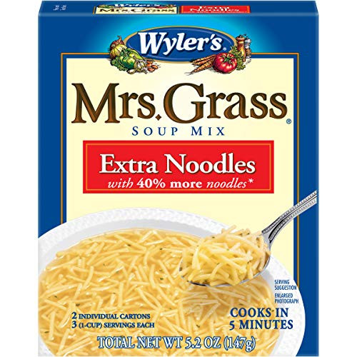 Wylers Mrs- Grass Extra Noodles Soup Mix  5-2 oz Box