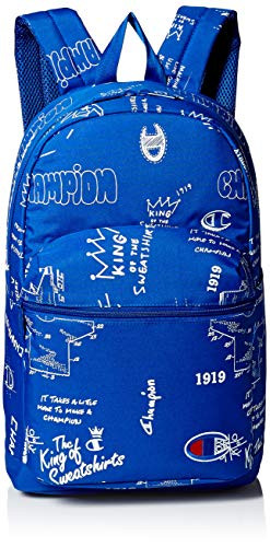 Champion Kids Big Supercize Backpack  Blue-White  Youth Size
