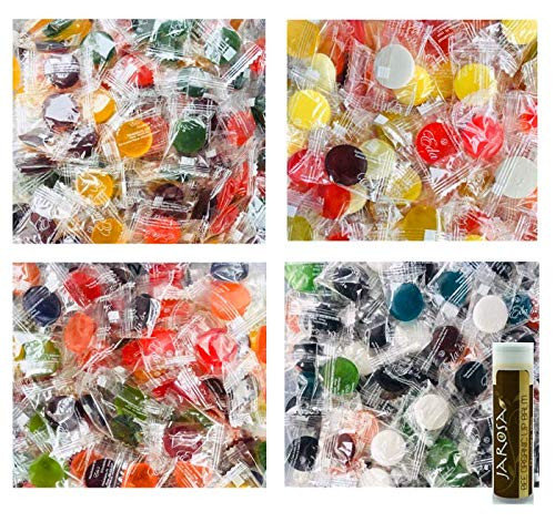 Edas Sugar Free Hard Candy CLASSIC FLAVORS 2 Pounds Edas Individually Bagged with Mixed Fruit  Old Tyme Mix  Sour Mix and Tropical Mix -8 oz each- with