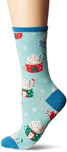 Socksmith Womens Cocoa Christmas  Turquoise  One Size