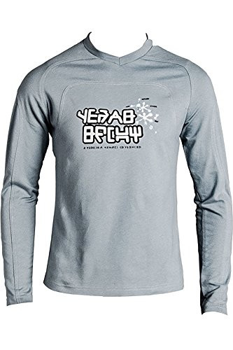 Wecos Halloween Costume Adult Cosplay Long Sleeve T-Shirt XX-Large