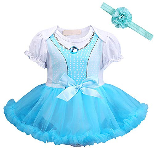 Tsyllyp Baby Girls Ice Princess Costume Tutu Bodysuit Romper Halloween Christmas Dress Up Tsyllyp Baby Girls Ice Princess Costume Tutu Bodysuit Romper Halloween Christmas Dress Up