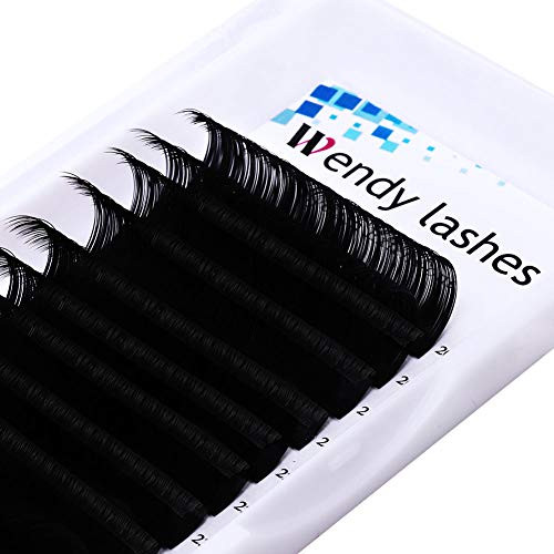 Lash Extensions 20-25mm Mixed Tray Classic Eyelash Extensions C-D Curl Individual Eyelashes 0-05mm Eyelash Extension Lashes Supplies -0-05-D  Mixed 20