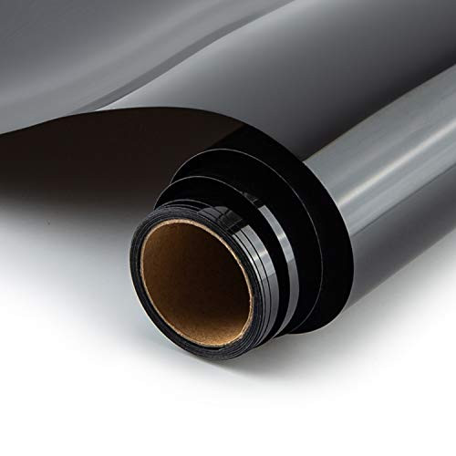 Heat Transfer Vinyl Roll 12x15ft SHOYISI HTV Iron on Vinyl for DIY T-Shirts Garments Bags and Other Fabrics-Black- Heat Transfer Vinyl Roll 12x15ft SHOYISI HTV Iron on Vinyl for DIY T-Shirts Garments Bags and Other Fabrics-Black-