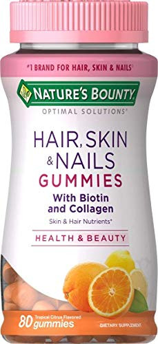 Natures Bounty Hair  skin and nails with biotin and collagen