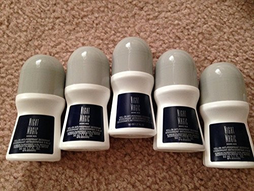 Avon Night Magic Roll-On Anti-Perspirant Deodorant set of 5