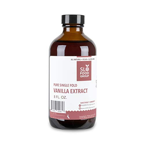 Pure Vanilla Extract- Single Fold Vanilla Extract for baking -8 fl oz--