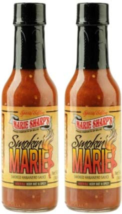 MARIE SHARP SMOKIN MARIE SAUCE 5 OZ - 2 BTL