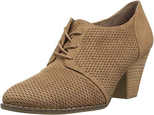 Dr- Scholls Shoes Womens Credit Ankle Boot  Toasted Coconut Microfiber  9 M US