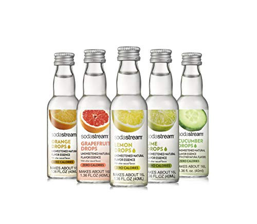 SodaStream Fruit Drops Citrus Variety Pack Drink Mixes  1-36 fl- oz-  Pack of 5  1-36 oz