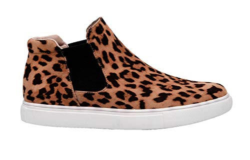 wide width leopard sneakers