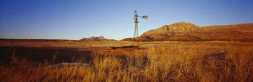 Posterazzi PPI144149L Solitary Windmill in a Field U-S- Route 89 Utah USA Poster Print  36 x 12  Varies