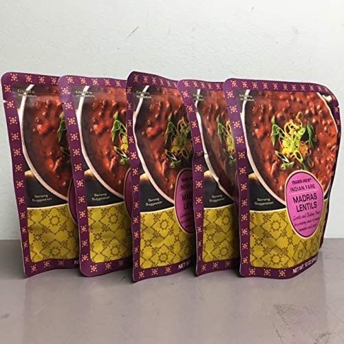Trader Joes Indian Fare Madras Lentil - 10 Oz- -5-pack-