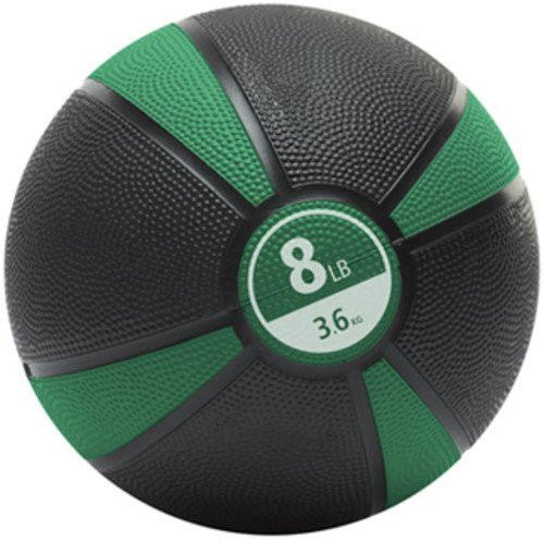 Merrithew Medicine Ball (Green and Black), 8 lbs / 3.6kg Merrithew Medicine Ball (Green and Black), 8 lbs / 3.6kg