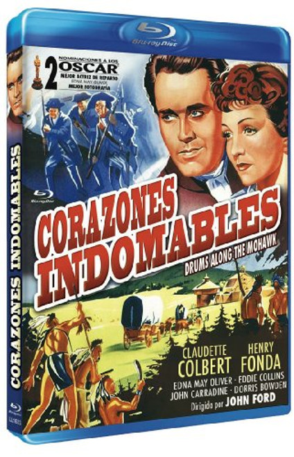 Drums Along the Mohawk -CORAZONES INDOMABLES BRD- - Audio English  Spanish - Regions 2