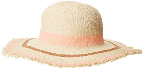 Roxy Juniors Sound of The Ocean Straw Sun Hat  Terra Cotta  M-L