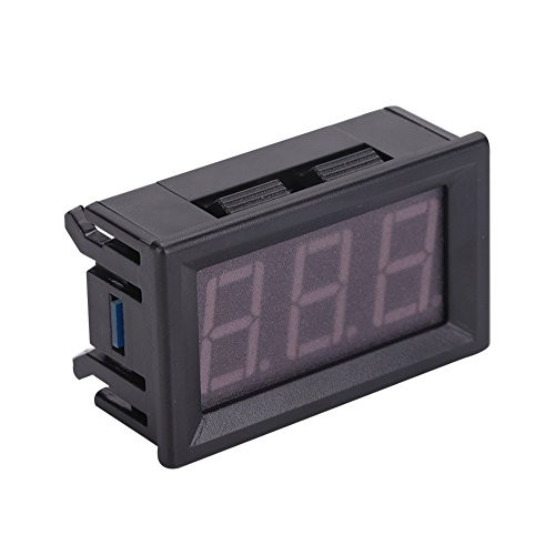Mini Temperature Meter  Digital Thermometer 12V LED Display Panel High Precision Temperature Measure Probe Digital Temperature Meter