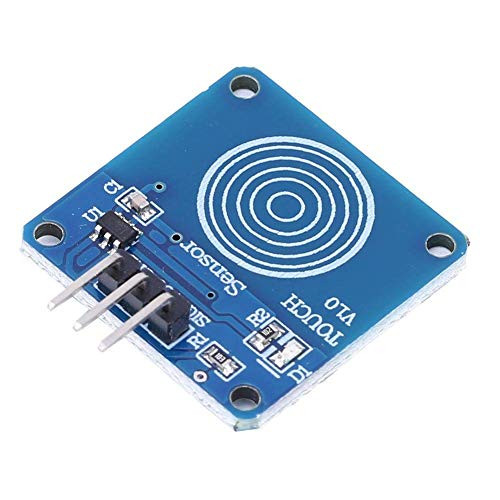 TTP223B Capacitive Touch Switch Module Low Power Consumption Touch Sensor Switch Digital Capacitive Touch Sensor Switch DC 2~5-5V -12PCS-