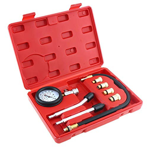 Northbear Motor-Auto Petrol Engine Compression Tester Gauge Kit Cylinder Pressure Leakage Test Tool