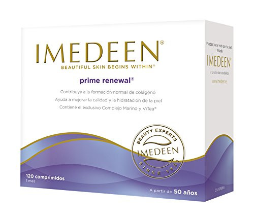 Imedeen Prime Renewal (120 Count) Skin Collagen Formula for 50 Plus Skincare Beauty Supplement