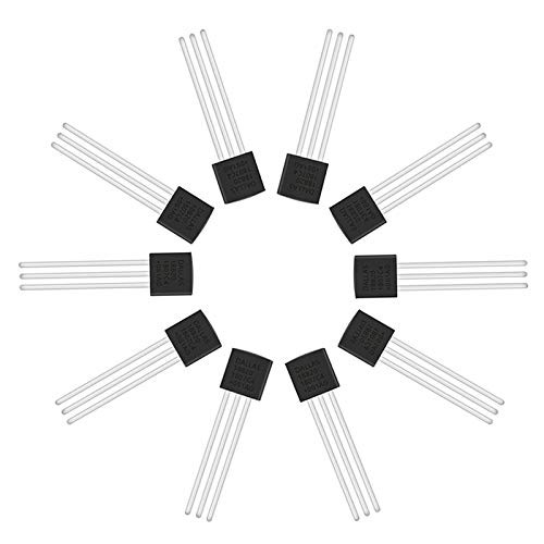 10pcs DS18B20 Temperature Sensor  Dallas 18B20 TO-92 3 Separate Pins Wire Digital Thermometer Temperature IC Sensor 18b20 Electronic for Arduino Raspb