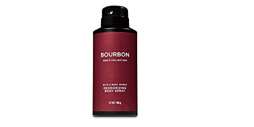 Bath and Body Works Bourbon Mens Deodorizing Body Spray 3-7 Ounce