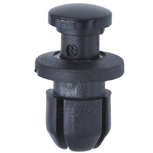 Rexka Splash Shield Retainer for Honda Acura 90657-SB0-003 Accord CR-V Odyssey Prelude Legend -Pack of 30-