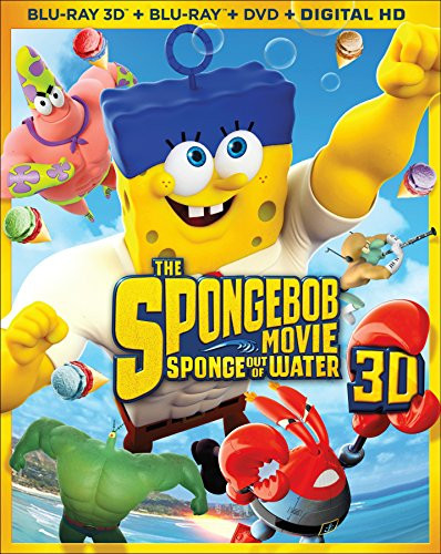Spongebob Movie Sponge Out of Water -Blu-ray-