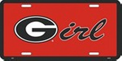 Georgia G Girl LICENSE PLATES Plate Tag Tags auto vehicle car front