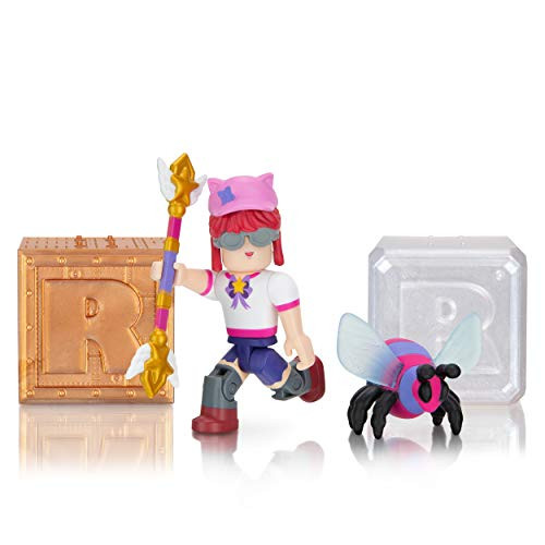 Roblox Action Collection - Star Sorority Bee Wrangler - Two Mystery Figure Bundle -Includes 3 Exclusive Virtual Items-