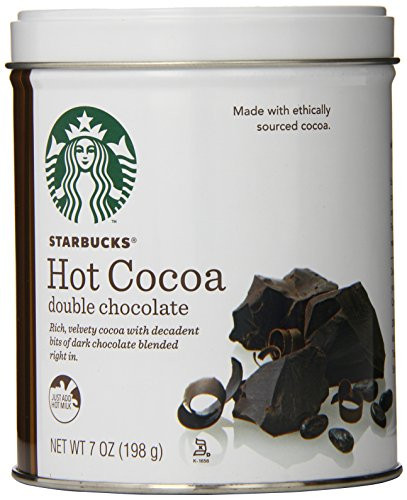Starbucks Hot Cocoa  Double Chocolate  7 Ounce