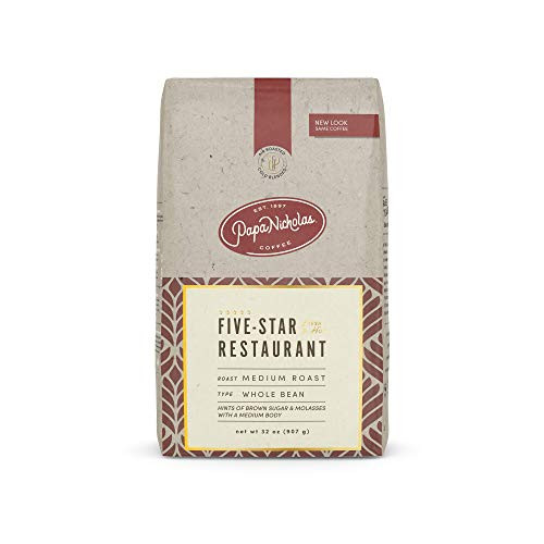 PapaNicholas Coffee Whole Bean Coffee  5-star Restaurant Blend  2 Pound