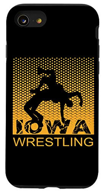 iPhone SE -2020- - 7 - 8 Graphic Iowa Wrestling Freestyle Wrestler The Hawkeye State Case iPhone SE -2020- - 7 - 8 Graphic Iowa Wrestling Freestyle Wrestler The Hawkeye State Case