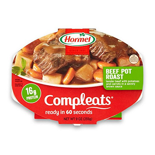 Hormel COMPLEATS Beef Pot Roast  9 Ounce  Pack of 6