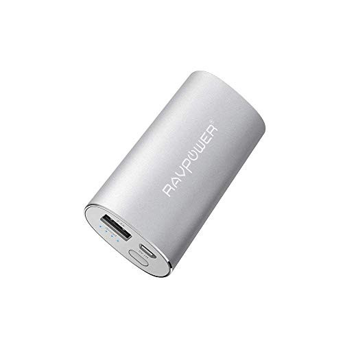 Portable Charger RAVPower 6700mAh -2-4A Output and 2A Input- External Battery Pack Power Bank Power Pack Backup Battery Charger for iPhone 11  iPhone SE