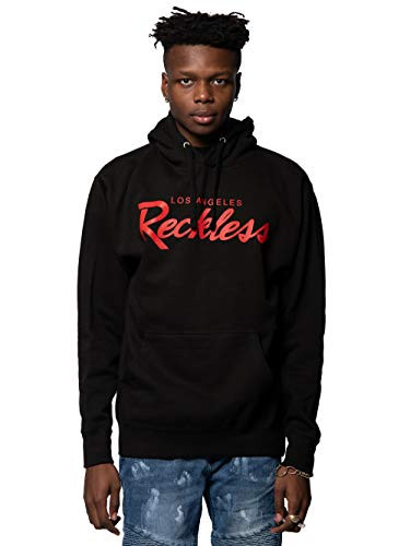 Young And Reckless - OG Reckless Hoodie- Black - BLACK Tops  Hoodies  S