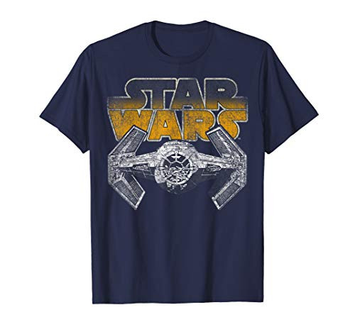 Star Wars Super Retro Tie Fighter Classic Logo T-Shirt