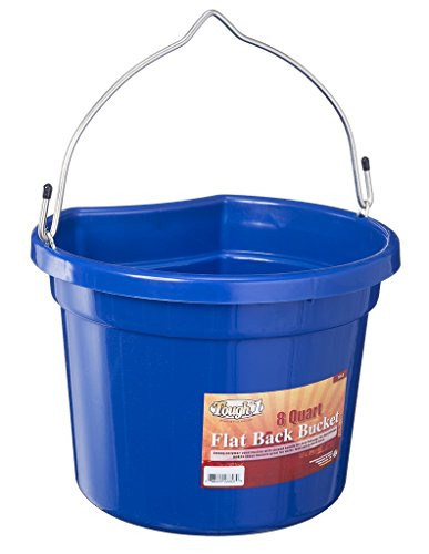 Tough 1 Flat Back Bucket  Royal Blue  8-Quart
