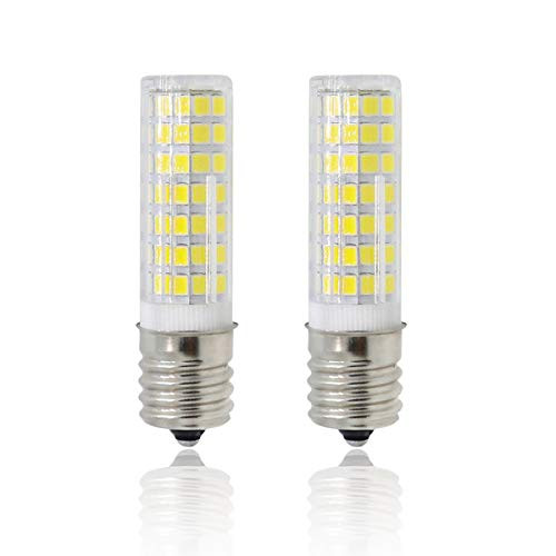 E17 LED  Dimmable E17 Led Bulb  E17 Intermediate Base 88×2835SMD 580LM 6W E17 Bulb-60W Halogen Bulb Equivalent-  Microwave Oven Appliance  AC120V  2-P