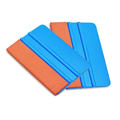 Vehicle Suede Vinyl Felt Edge Squeegee Film Scraper Decal Applicator Tool Wallpaper Tool Window Tint Tool for Auto Vinyl Wrap  Window Tinting  Wallpap