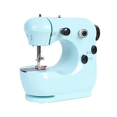 JETTINGBUY Mini Sewing Machine Electric Portable Handheld Sewing Machine Colorful Beginners Sewing Machine Portable Machine Tailors with Foot Pedal fo