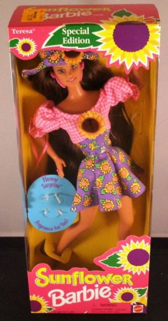 Barbie TERESA Sunflower Doll - Special Edition -1994- Barbie TERESA Sunflower Doll - Special Edition -1994-