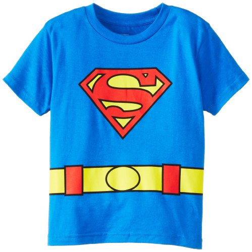 DC Comics Toddler costume Superman Logo Caped T-Shirt  Blue  4T