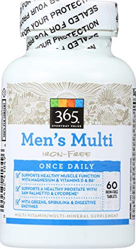 365 Everyday Value  Mens Multi Iron-Free  60 ct