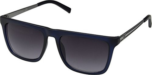 GUESS GF0176 Matte Crystal Blue With Gunmetal-Smoke Gradient Lens One Size