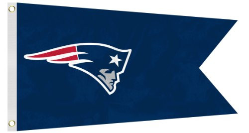 Fremont Die NFL New England Patriots Boat Flag  12-5 x 18-5  12-5 x 18-5  Team Colors